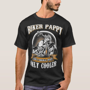 Nur Cool Pappy Rides Motorcycle Driver Premium T-Shirt