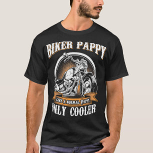 Nur Cool Pappy Rides Motorcycle  Driver  T-Shirt