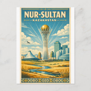 Nur-Sultan (Astana), Kazakhstan travel Postcard