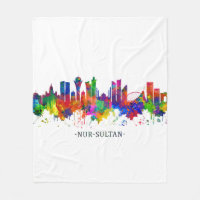 Nur-Sultan Kazakhstan Skyline