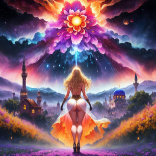 Nura - A Colourful Oasis: The Art of Self-Discover Poster