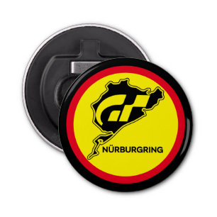 Nurburgring German Flag Germany Gran Turismo GT Bottle Opener