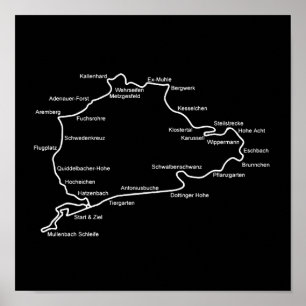 Nurburgring Poster