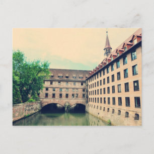 Nuremberg architecture postcard