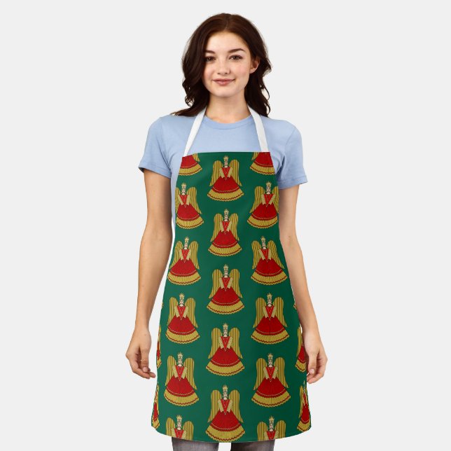 Nuremberg Christmas Angel Apron (Worn)