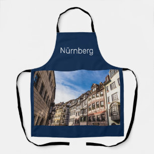 Nuremberg Cityscape Bavaria Germany Souvenir Apron