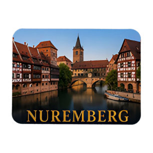 Nuremberg Germany Historic Travel Destination Magnet