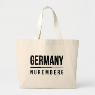 Nuremberg Germany Large Tote Bag