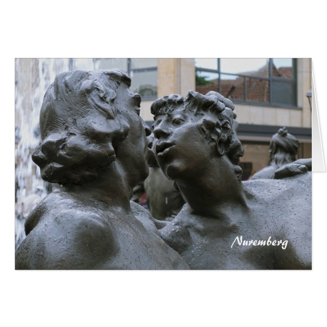 Nuremberg Greeting Card (Front Horizontal)