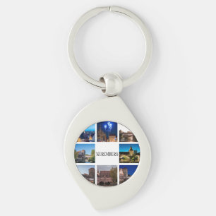 Nuremberg landscapes key ring