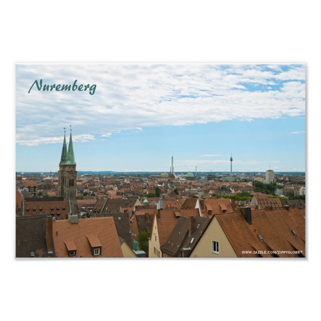 Nuremberg Photo Enlargement Print (Front)