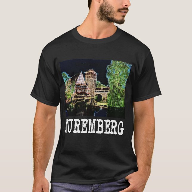 Nuremberg Souvenirs Germany Shirt (Front)