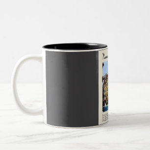 Nuremberg Vintage Watercolour Travel Two-Tone Coffee Mug