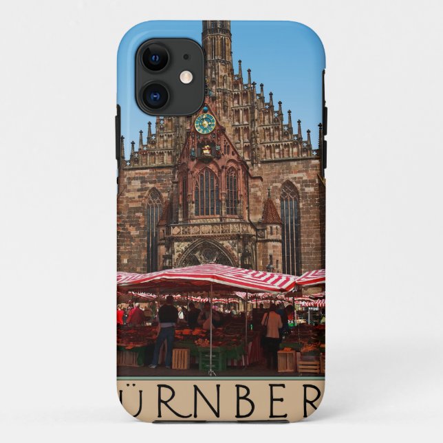 Nürnberg - Frauenkirche Case-Mate iPhone Case (Back)