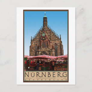 Nürnberg - Frauenkirche Postcard