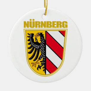 Nurnberg (Nuremberg) Ceramic Tree Decoration
