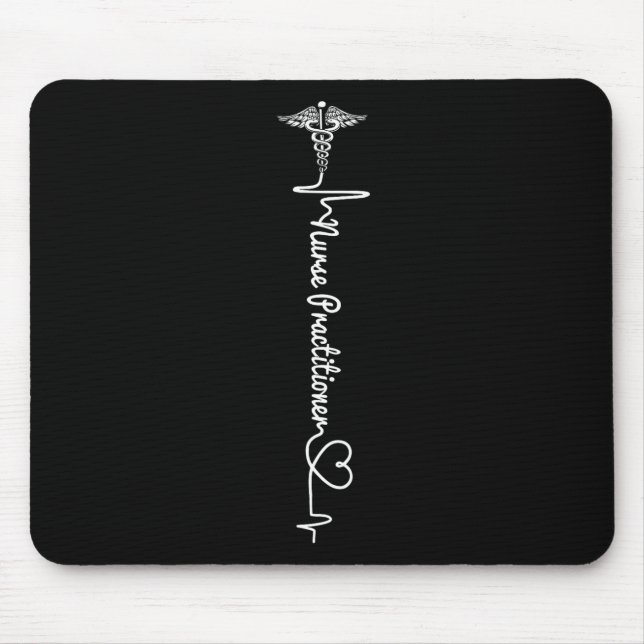 Nurse 365 Np Nurse Practitioner  Mouse Pad (Front)