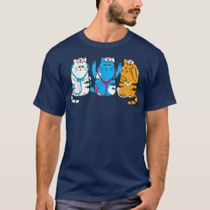 Nurse 365 Nurse Cat Tee Cute Cats Nurses Graphic