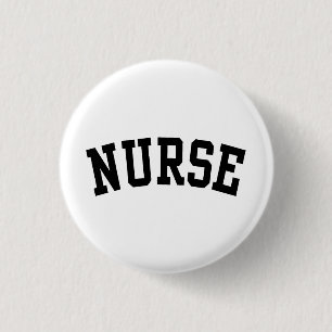 Nurse 3 Cm Round Badge