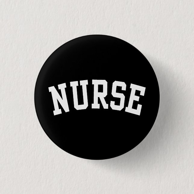 Nurse 3 Cm Round Badge (Front)