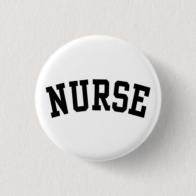 Nurse 3 Cm Round Badge (Front)
