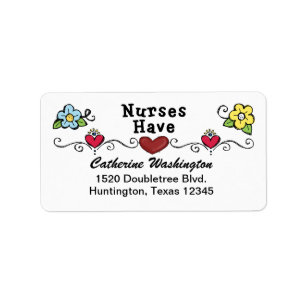 Nurse Address Label - SRF