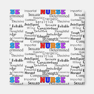 Nurse Adjectives  Magnet