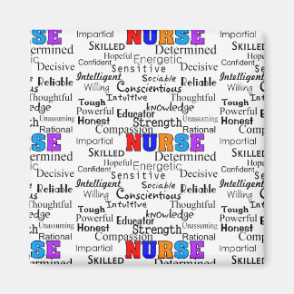 Nurse Adjectives Magnet