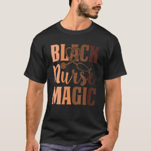 Nurse African American Black Pride RN T-Shirt