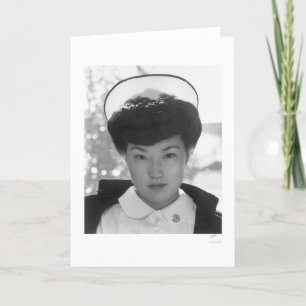 Nurse Aiko Hamaguchi 1943 Card