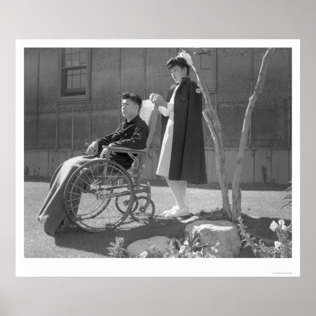 Nurse Aiko Hamaguchi & Tom Kano 1943 Poster (Front)