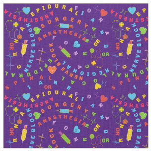 Nurse Anaesthetist CRNA Fabric