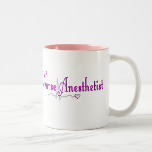 Nurse Anaesthetist Gifts Two-Tone Coffee Mug