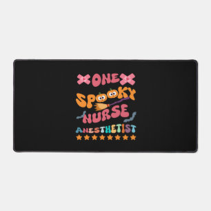 Nurse Anaesthetist - One Spooky Nurse Anaesthetist Desk Mat