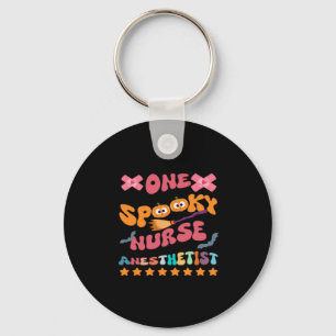Nurse Anaesthetist - One Spooky Nurse Anaesthetist Key Ring