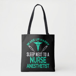 Nurse Anaesthetist RN Registered Nurse Gift CRNA Tote Bag