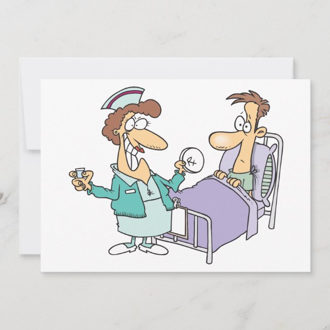 Nurse And Patient Invitations (Front)