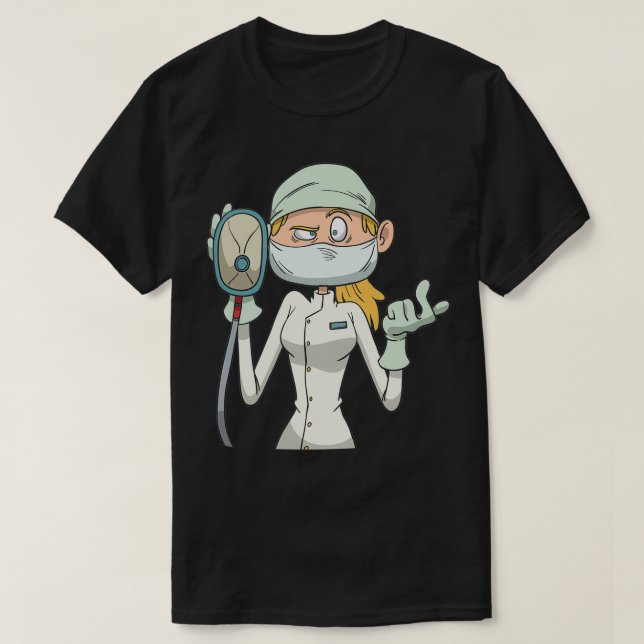 Nurse Anesthesia Mask Ventilation 1 T-Shirt (Design Front)