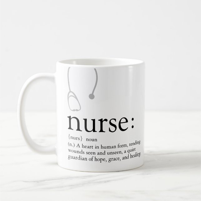 Nurse Appreciation  Coffee Mug (Left)