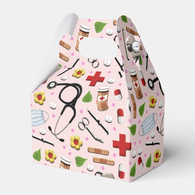 Nurse Appreciation Favour Box (Front Side)