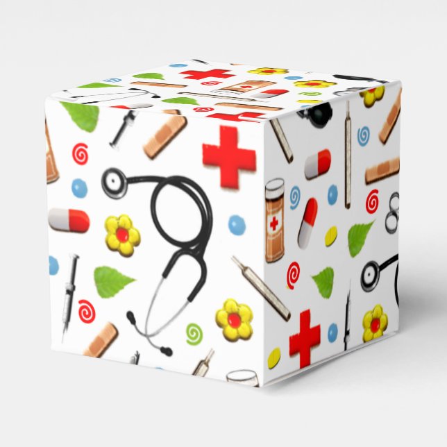 Nurse Appreciation Favour Box (Front Side)