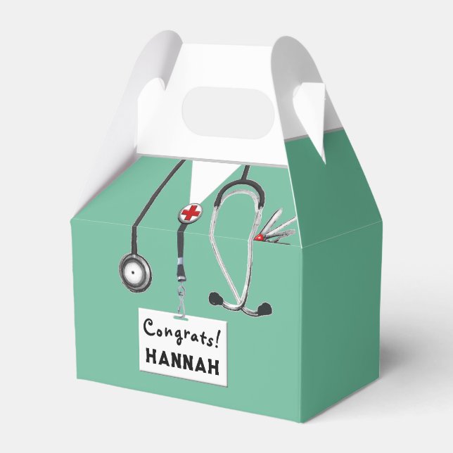 Nurse Appreciation Favour Box (Front Side)