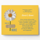 Nurse Appreciation Gift Custom Plaque