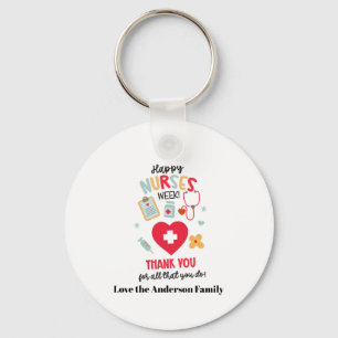 NURSE Appreciation Gift Tag Happy Nurses Week Gift Key Ring
