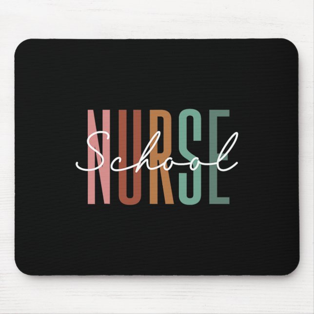 Nurse Appreciation Nursing Nurse Day &amp; Nurse W Mouse Pad (Front)