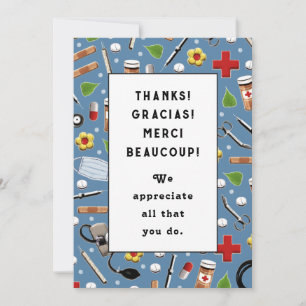 Nurse Appreciation Thank You Card