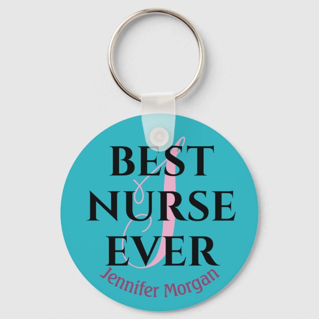 Nurse appreciation Thank you gift Key Ring (Front)