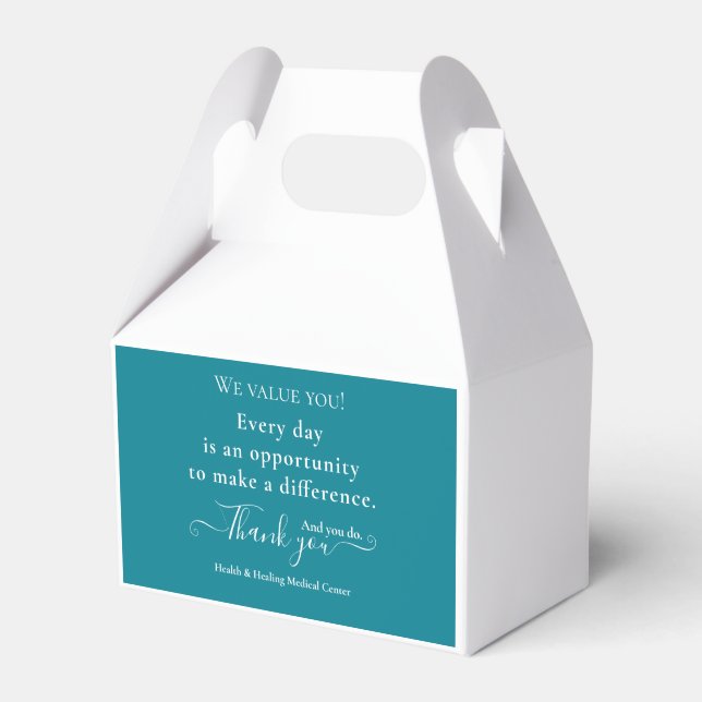 Nurse Appreciation Week Month Bulk Favour Box (Front Side)