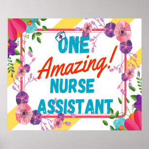 Nurse Assistant Appreciation Gift Idea Poster