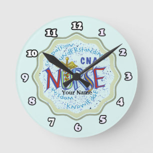 Nurse Assistant Axiom Round Clock